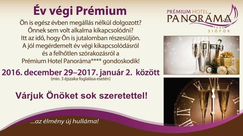 Premium Hotel Panorama Шіофок Екстер'єр фото
